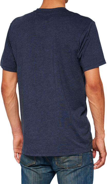 100% Icon T-Shirt - Navy - Small 20000-00045