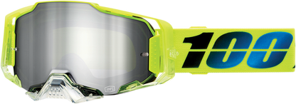 100% Armega Goggle - Koropi - Flash Silver Mirror Lens 50005-00013