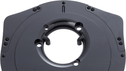 ARLEN NESS Replacement Breather Bolt Cover Plate - Inverted/Method/Clear Tear/Sidekick - Left - Black 600-060