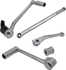ARLEN NESS SpeedLiner Foot Control Kit w/ Toe Shifter - Solo - Chrome 420-105