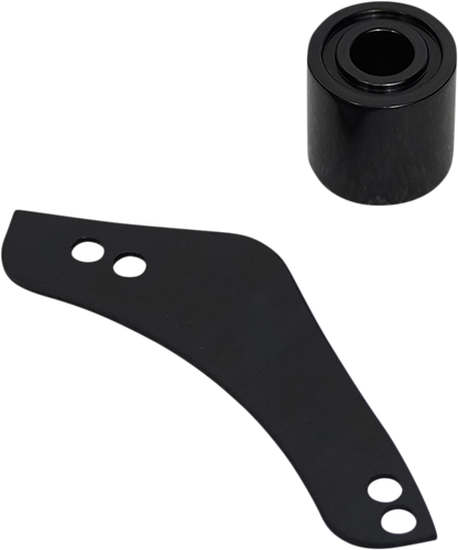 ARLEN NESS Replacement Breather Bolt Cover Plate - Inverted/Method/Clear Tear/Sidekick - Left - Black 600-064