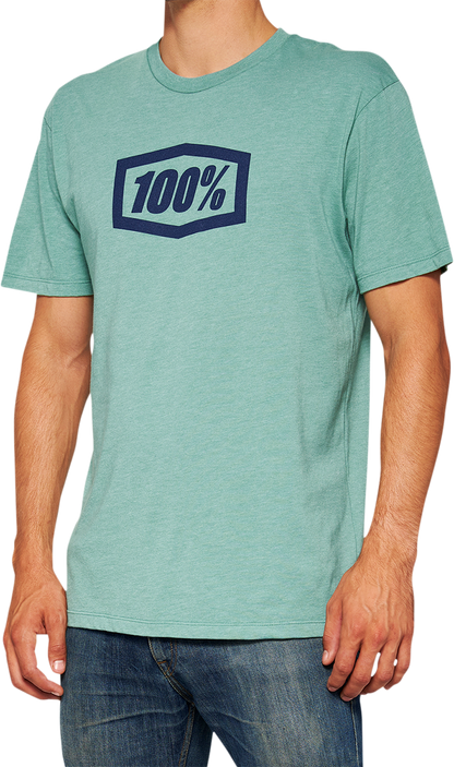 100% Icon T-Shirt - Blue - Small 20000-00035