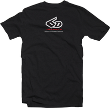 6D HELMETS 6D Classic Logo T-Shirt - Black - Large 50-3547