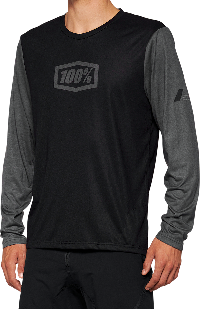 100% Airmatic Long-Sleeve Jersey - Black - Small 40019-00000