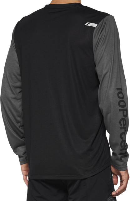100% Airmatic Long-Sleeve Jersey - Black - Small 40019-00000