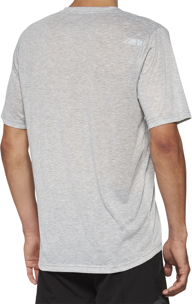 100% Airmatic Mesh Short-Sleeve Jersey - Gray - Small 40016-00005