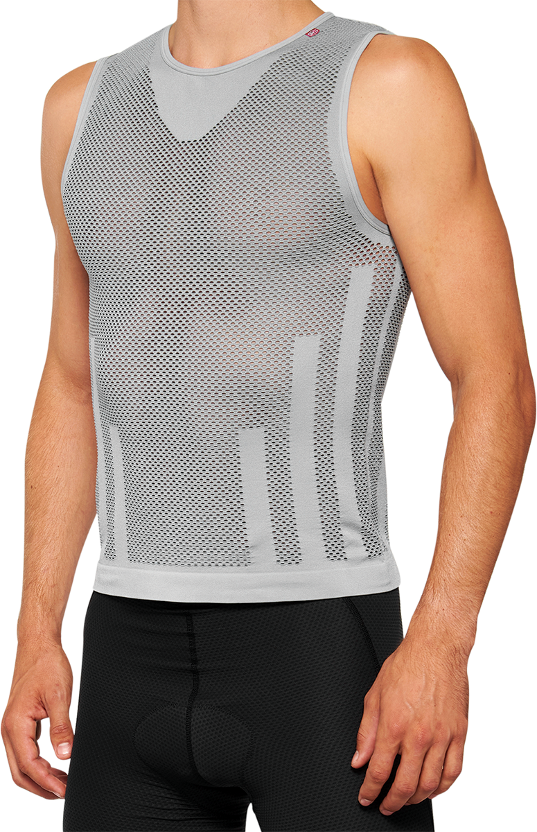 100% Zephyr Cooling Tank - Gray - S/M 40044-00000