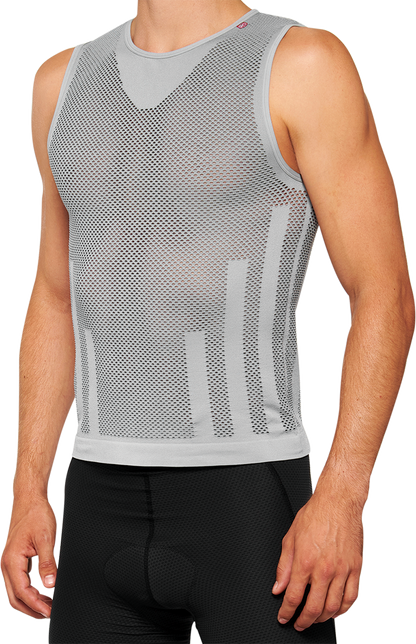 100% Zephyr Cooling Tank - Gray - S/M 40044-00000