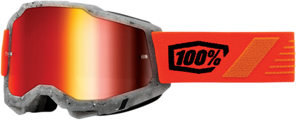 100% Accuri 2 Goggle - Schrute - Red Mirror Lens 50014-00017