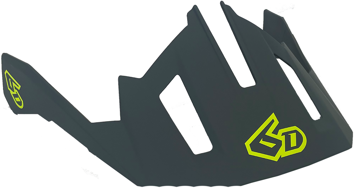 6D HELMETS ATB-2T Visor - Ascent - Neon Yellow - XS/S 77-0132