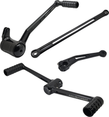 ARLEN NESS Deep Cut Foot Control Kit w/ Heel/Toe Shifter - Black 420-106