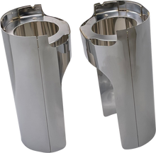 ARLEN NESS Fork Boot Cover - Chrome - Smooth 125-001