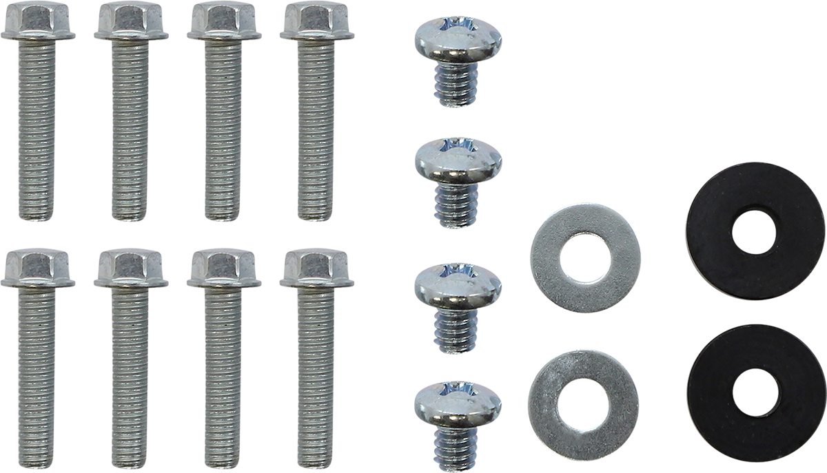DEVOL Radiator Guards - Brushed Aluminum - Kawasaki 0101-2406