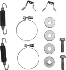 AKRAPOVIC Slip-On Line Titanium Muffler - Hypermotard 950 S-D9SO15-HCBT