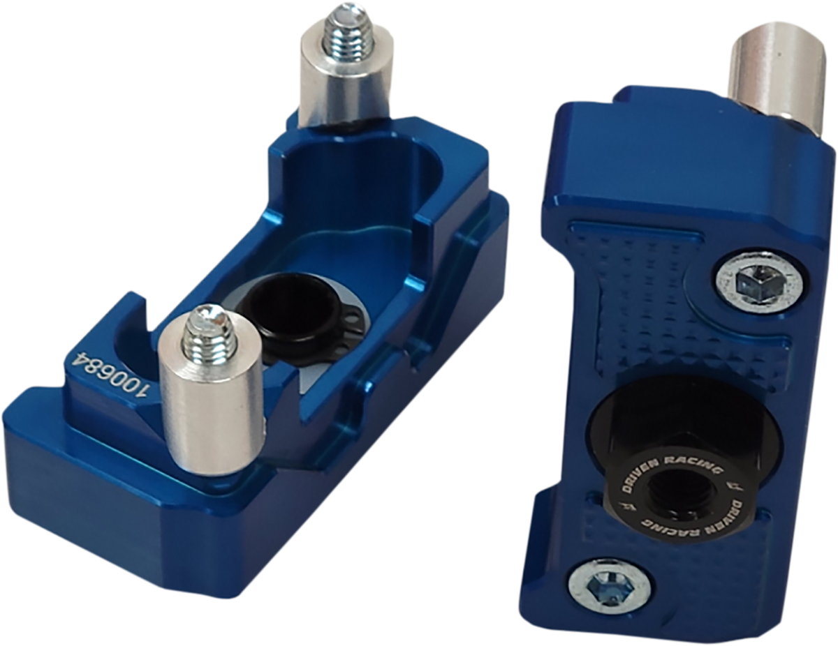 DRIVEN RACING Captive Axle Block Sliders - Blue DRCAX-204BL