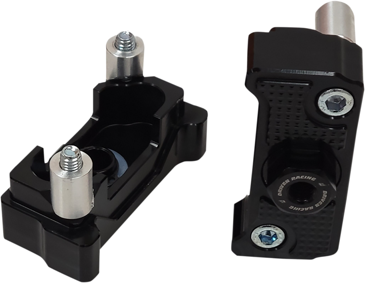 DRIVEN RACING Captive Axle Block Sliders - Black DRCAX-204BK