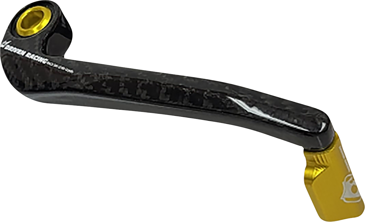 DRIVEN RACING Trackday Lever Guard - Carbon Fiber - Brake - Gold DCTDLG-1-GD