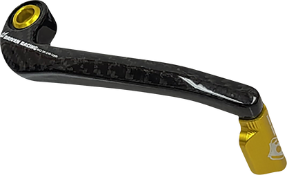 DRIVEN RACING Trackday Lever Guard - Carbon Fiber - Brake - Gold DCTDLG-1-GD