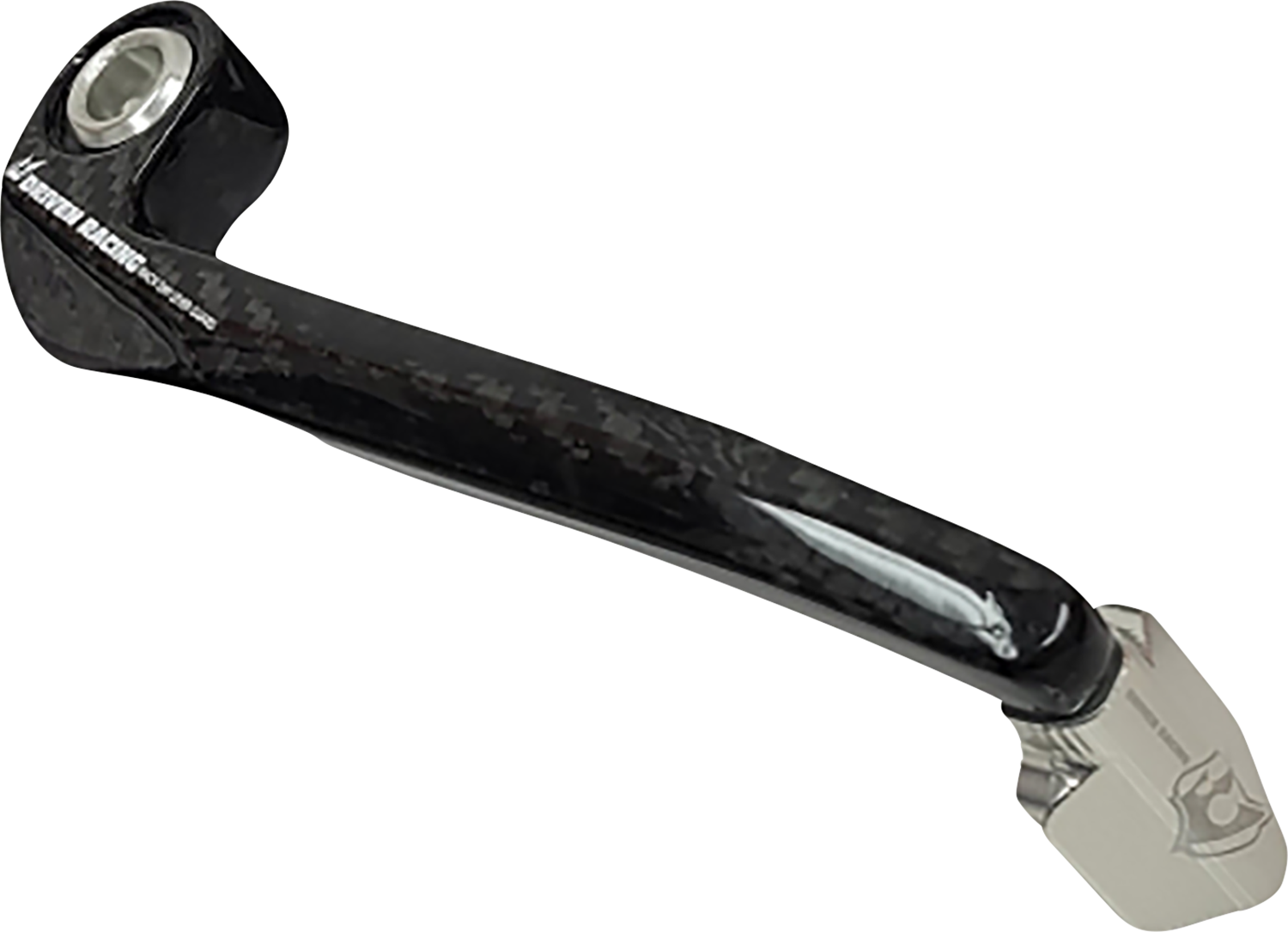 DRIVEN RACING Trackday Lever Guard - Carbon Fiber - Brake - Silver DCTDLG-1-SL