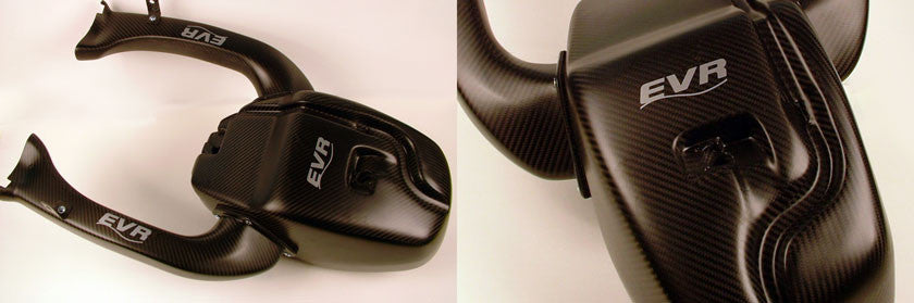 EVR Carbon Fiber Airbox and Ducts for the Ducati 848/1098/1198
