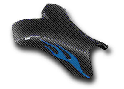 LUIMOTO Flame Edition Rider Seat Covers for the YAMAHA R1 (04-06)