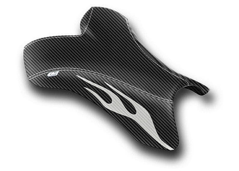 LUIMOTO Flame Edition Rider Seat Covers for the YAMAHA R1 (04-06)