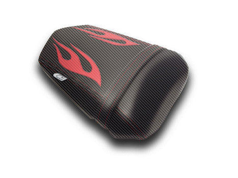 LUIMOTO Flame Edition Passenger Seat Covers for the YAMAHA R1 (04-06)