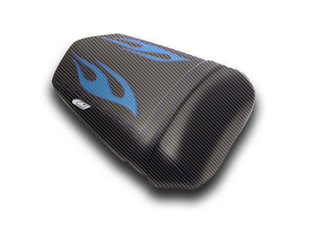 LUIMOTO Flame Edition Passenger Seat Covers for the YAMAHA R1 (04-06)