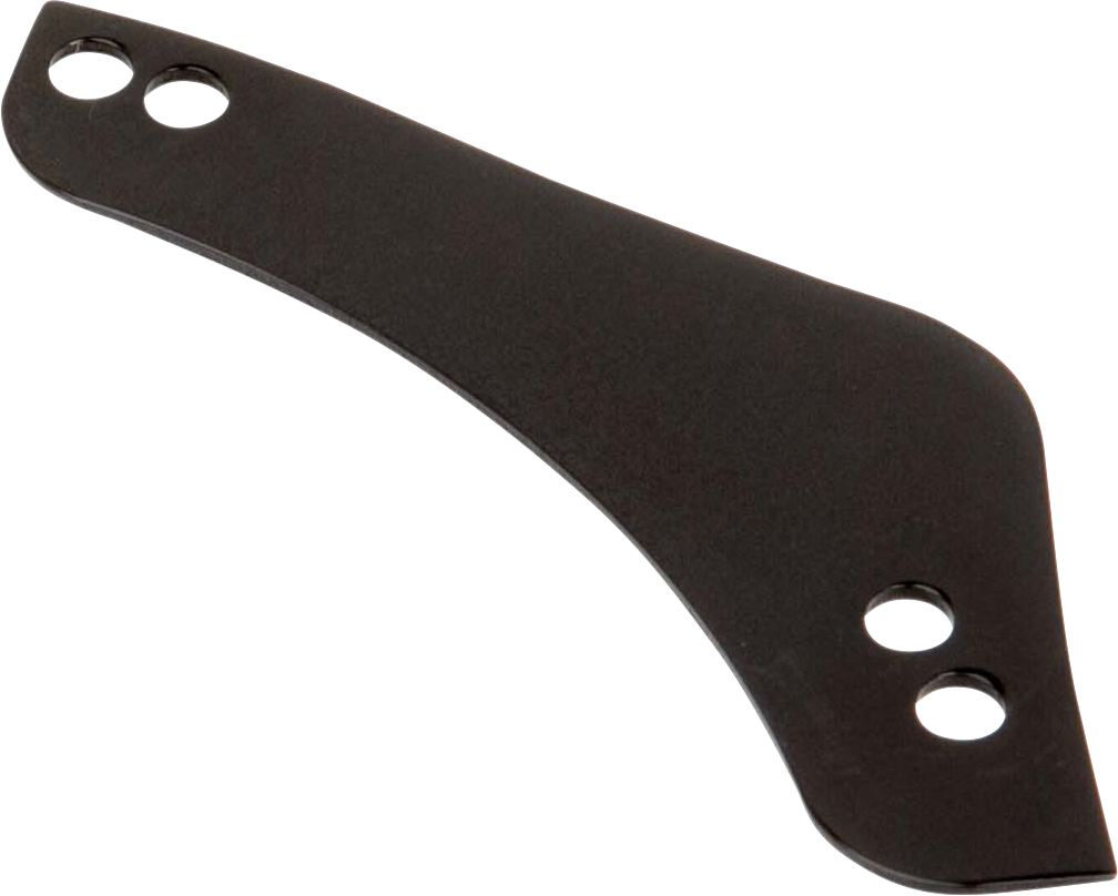 ARLEN NESS Replacement Breather Bolt Cover Plate - Inverted/Method/Clear Tear/Sidekick - Left - Chrome 600-057