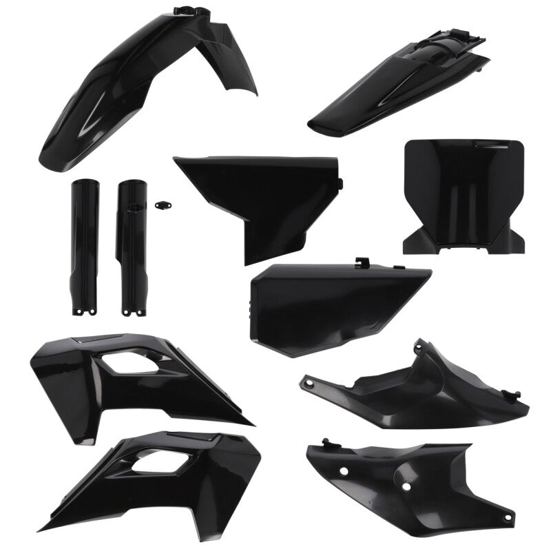 Acerbis 23-24 Husqvarna 250-450 FC/ FX/TC/ TX Full Plastic Kit - Black