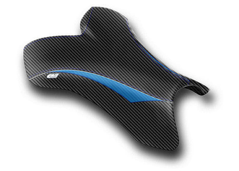 LUIMOTO Raven Edition Rider Seat Covers for the YAMAHA R1 (04-06)
