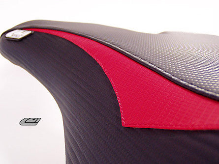 LUIMOTO Raven Edition Rider Seat Covers for the YAMAHA R1 (04-06)
