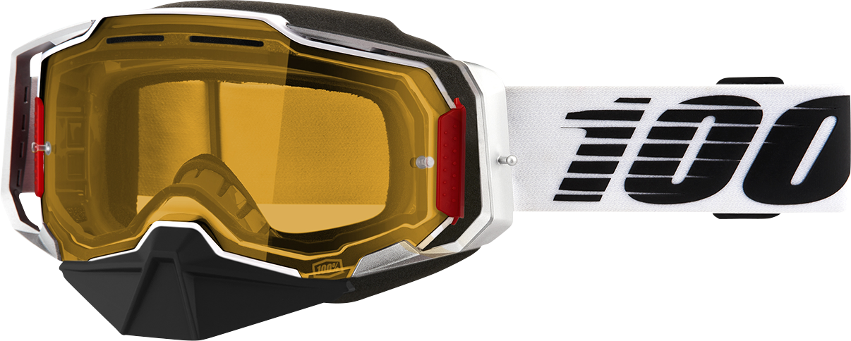 100% Armega Snow Goggle - Lightsaber - Yellow Lens 50007-00002