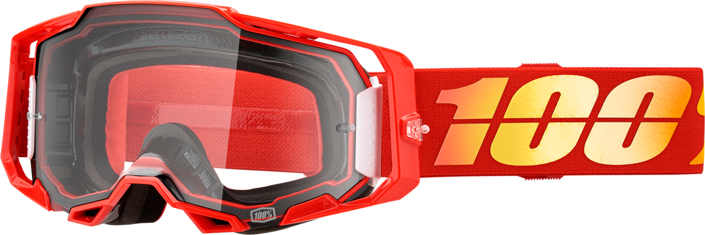 100% Armega Goggle - Nuketown - Clear Lens 50004-00020