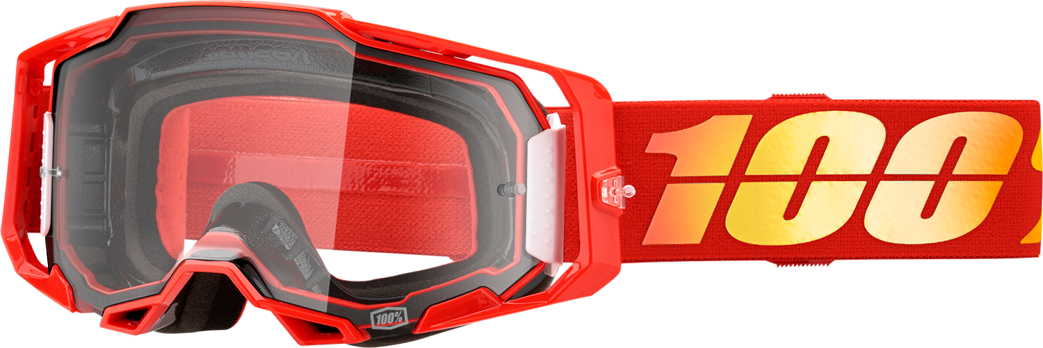 100% Armega Goggle - Nuketown - Clear Lens 50004-00020