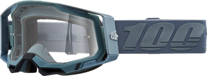 100% Racecraft 2 Goggle - Battleship - Clear Lens 50009-00017