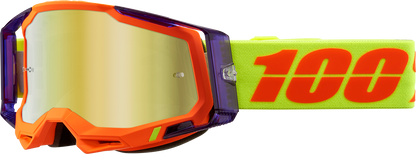 100% Racecraft 2 Goggle - Panam - Gold Mirror Lens 50010-00021