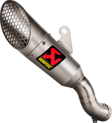 AKRAPOVIC Slip-On Line Muffler - Titanium End Cap S-Y3SO6-IVOSS