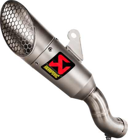 AKRAPOVIC Slip-On Line Muffler - Titanium End Cap S-Y3SO6-IVOSS