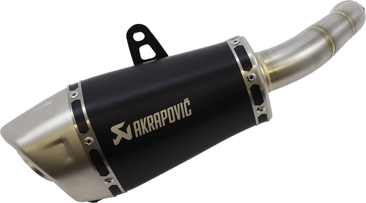 AKRAPOVIC Slip-On Muffler - Titanium S-H125SO4-ASZTBL