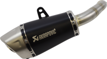 AKRAPOVIC Slip-On Muffler - Titanium S-H125SO4-ASZTBL