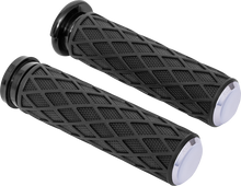 ARLEN NESS Diamond Grips - Cable - Chrome 500-005