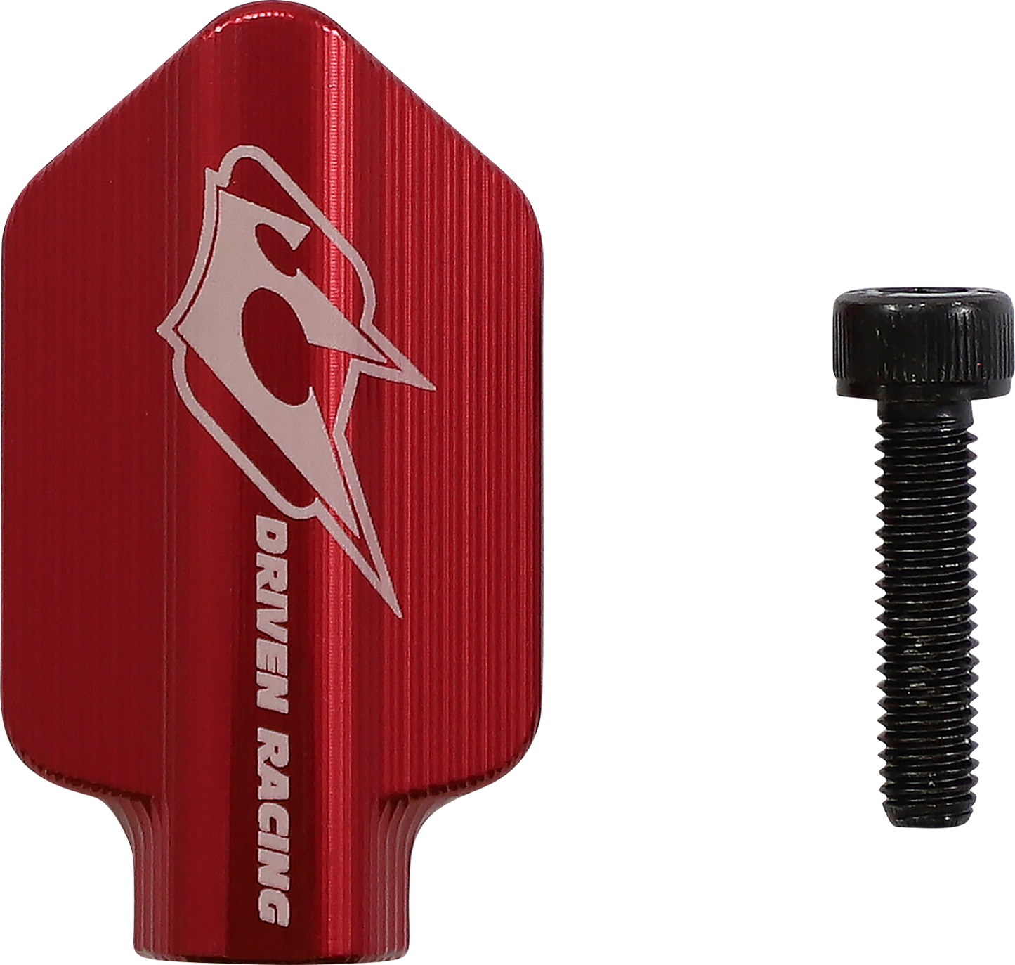 DRIVEN RACING Lever Guard Tip - Red DCTDLG-TIP-RD-L