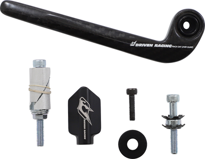 DRIVEN RACING Trackday Lever Guard - Carbon Fiber - Clutch - Black DCTDLG-2-BK