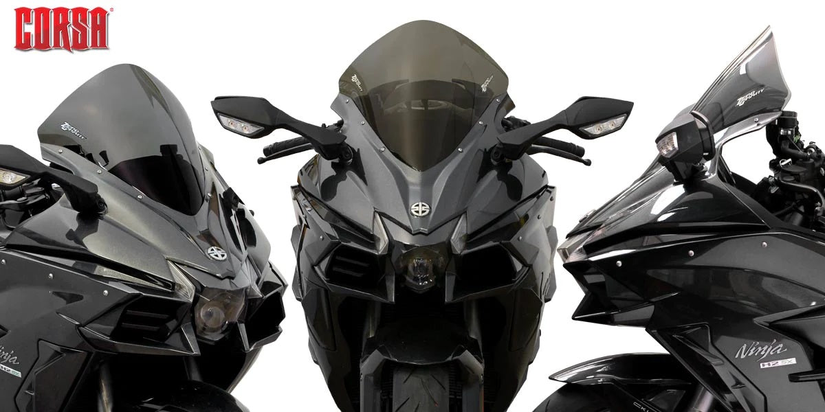 Zero Gravity Racing Windshields for the Kawasaki Ninja H2 SX (2018-22)