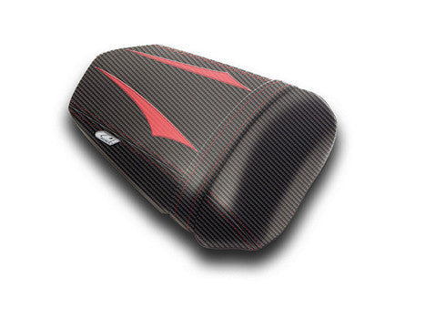 LUIMOTO Raven Edition Passenger Seat Covers for the YAMAHA R1 (04-06)