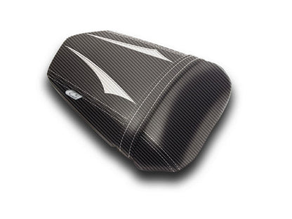 LUIMOTO Raven Edition Passenger Seat Covers for the YAMAHA R1 (04-06)