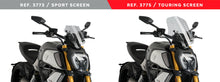 PUIG New Generation Sport Windscreen for Ducati Diavel 1260 / S
