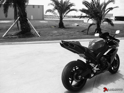 LUIMOTO Baseline Rider Seat Covers for the YAMAHA R1 (07-08)