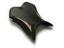 LUIMOTO Raven Edition Rider Seat Covers for the YAMAHA R1 (07-08)